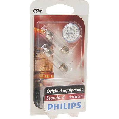 Автолампа PHILIPS C5W SV8.5.8, 35 мм 2 шт. 24V 1,10 13844B2