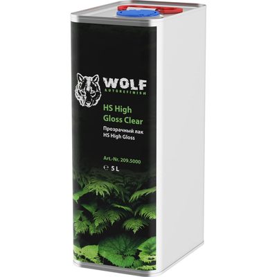 Прозрачный лак WOLF HS High Gloss, 5л 209.5000