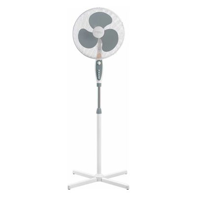 Напольный вентилятор SCARLETT 16", серый, с таймером SC-SF111B24
