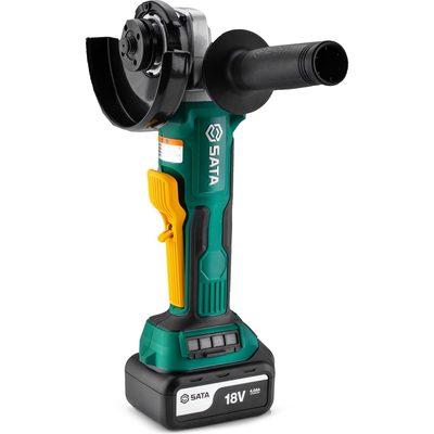 Аккумуляторная бесщеточная угловая шлифмашина 18V 5" Sata SC51090