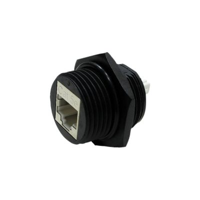 Индустриальная вставка LANMASTER Keystone RJ-45, категория 5e, экранированная, IP67 LAN-OK45S5E/180-WP