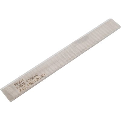 Нож строгальный (155x19x3 мм; HSS 18% W) ROTIS 743.1551903H