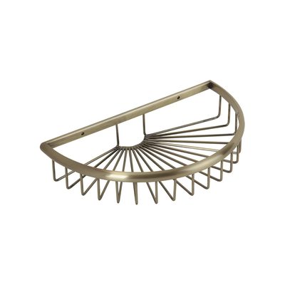 Полукруглая решетка Veragio BASKET L270хP160хh50 мм, бронза VR.GFT-9048.BR