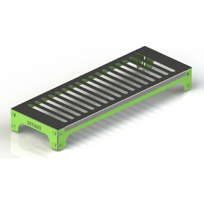 Полка для лавки ООО Металекс Metalex с комплектом траверс300x800 мм APL3080