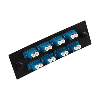 Адаптерная панель для кроссов LANMASTER LAN-FOBM с 8 дуплекс. адапт. LC/OM2 LAN-APM-8x2LC/OM2