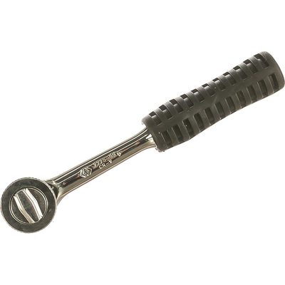 Трещотка (1/4", 140 мм, 24 зубца, дисковый механизм) KING TONY 2725-55G