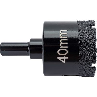 Коронка алмазная по керамограниту 40 мм PROFI 1/4 SKRAB 31140