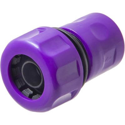 Соединитель без аквастопа для шланга 3/4", пластик MasterProf ДС.070887