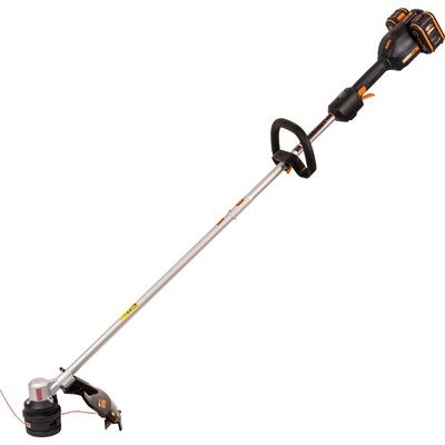 Аккумуляторный триммер WORX бесщеточный 40В, 38см, 4Ач х2, двойное ЗУ 2x2A, коробка WG185E