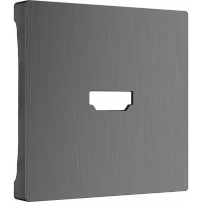 Накладка WERKEL для розетки HDMI графит рифленый W1196004 a050744