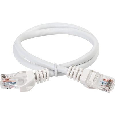 Патч-корд ITK категории 5е UTP 5 м белый PC08-C5EU-5M