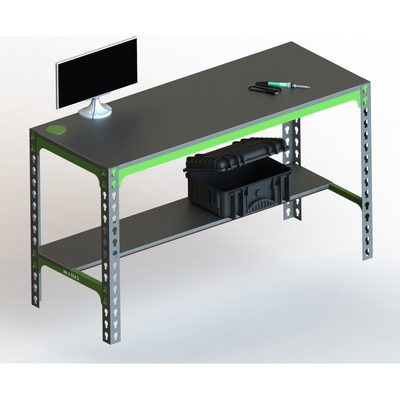 Металлический стол Metalex 750x1000x400 мм SMM751040