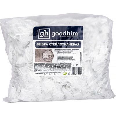 Фибра стеклотканевая Goodhim 12 мм, 1,2 кг 50248