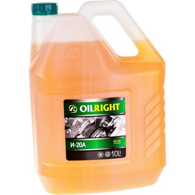 Масло веретенное И-20 А 10 л OILRIGHT 2591