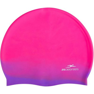 Шапочка для плавания 25Degrees Relast Pink/Purple 25D21011A, силикон УТ-00019585