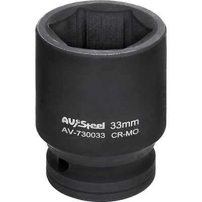 Головка ударная шестигранная (33 мм; 3/4") AV Steel AV-730033