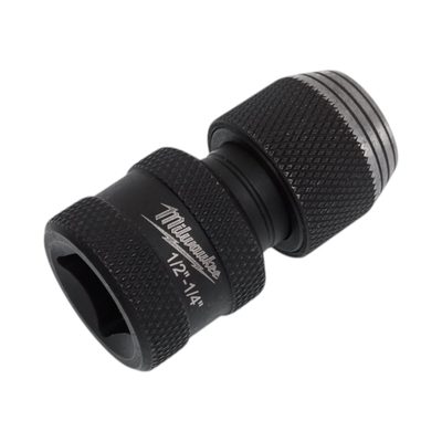Переходник с 1/2" квадратный хвостовик на 1/4"HEX Milwaukee 4932471828