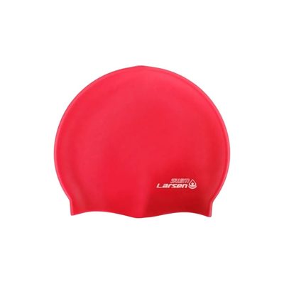 Плавательная шапочка Larsen sc красный cy 4690222154641