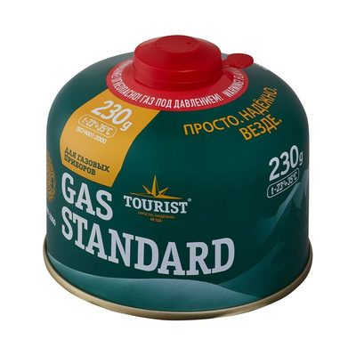 Газовый баллон TOURIST STANDARD резьбовой TBR-230 00000000367