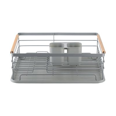 Сушилка для посуды Smart Solutions Granli, 43x30,5x14 см, серая WNM-SS-DRNGR-MTPP-GR