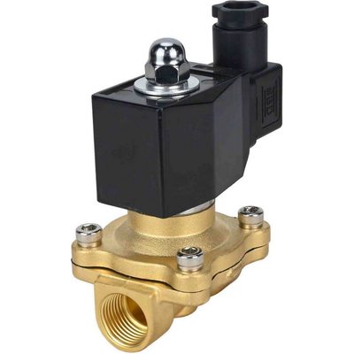 Клапан электромагнитный DN.ru VS2W-300N-NO Ду20 Ру10 двухходовой, латунь, NBR, 24В DC D130-01776