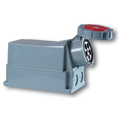 Настенная розетка PCE 125А 400V 3P+N+E IP67 145-6