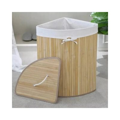 Корзина для белья Homium for Home, Eco, размер 35x35x60 см, угловая laundry1