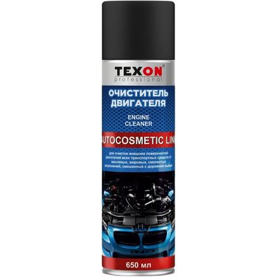 Очиститель двигателя TEXON Proffesional, 650 мл аэрозоль баллон 1111125 ТХ181117