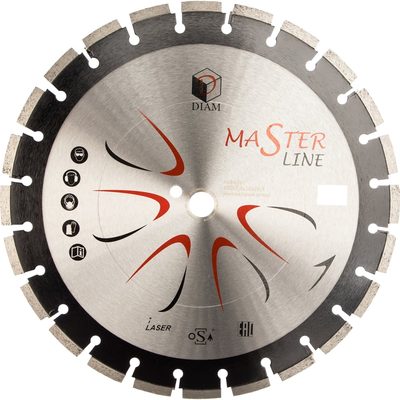 Круг отрезной по асфальту Master Line (400х3х10х25.4 мм) Diam 000528