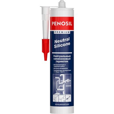 Силиконовый нейтральный герметик Penosil Premium прозрачный, 280 мл 218920 H4183