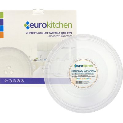 Универсальный поворотный стол-тарелка для СВЧ Eurokitchen 1 шт N-10