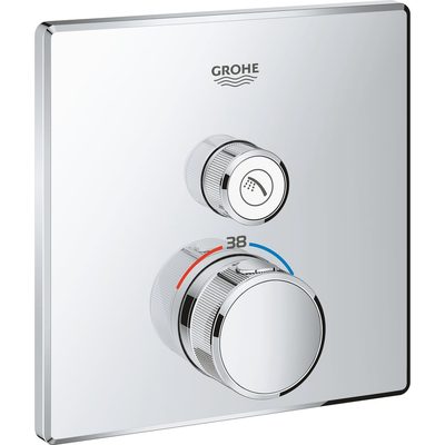 Термостат для ванны и душа GROHE Grohtherm SmartControl комплект верхней монтажной части 29123000