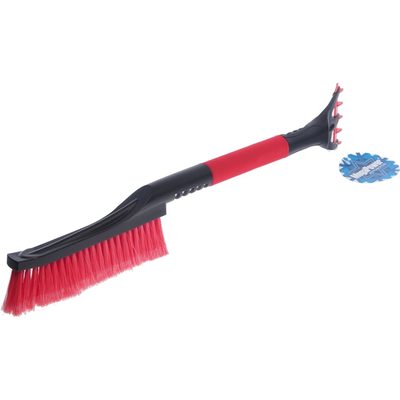Щетка для снега MEGAPOWER M-71020RD со скребком и мягкой ручкой BLACK RED SF-X20RD
