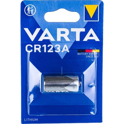 Элемент питания Varta PROFESSIONAL CR123A 06205301401 4008496537280