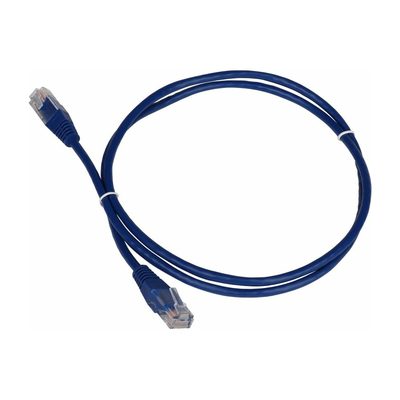 Патч-корд RJ45 - RJ45, 4 пары, UTP, категория 5е, 15 м, синий, TWT-45-45-15-BL