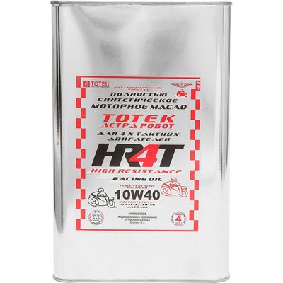 Моторное масло Астра Робот HR-4T 10W40 4 л ТОТЕК HR4T1040004