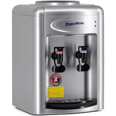 Кулер для воды Aqua Work 0.7TDR серебристый 24762