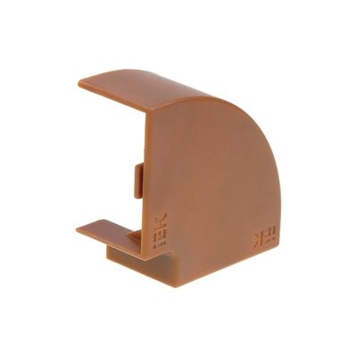 Поворот IEK ELECOR 90град КМП 20x10 дуб 4шт.компл EL-KK10D-P-020-010-K11