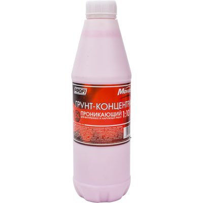 Грунт-концентрат для наружных и внутренних работ Movatex PROFI 1:10, 1 л Т02296