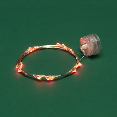 Гирлянда роса Neon-Night 2м, 20 LED красный, IP20, 2хCR2032 в комплекте 303-002