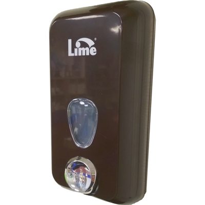 Диспенсер для жидкого мыла LIME 1л, заливной, коричневый, 973005