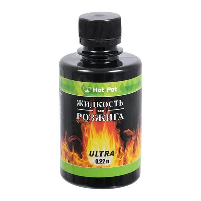 Жидкость для розжига Hot Pot 0.22 л, углеводородная ULTRA 61383
