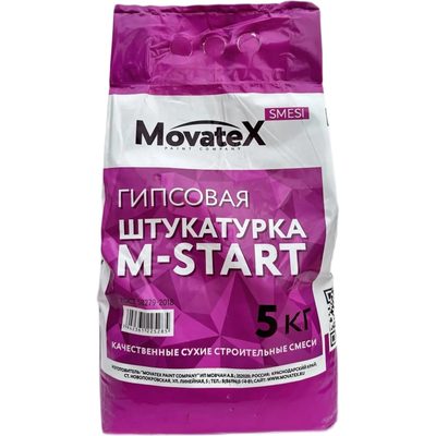 Штукатурка M-Start Movatex 5 кг М09371