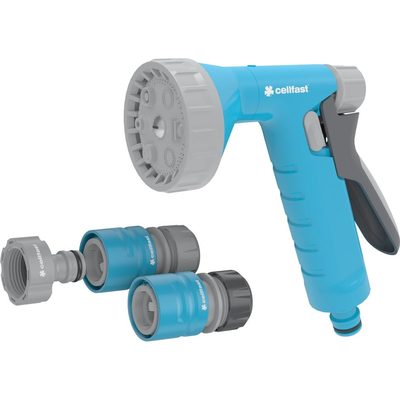 Комплект с пистолетом-наконечником для полива Cellfast RAIN 1/2'' 50-762