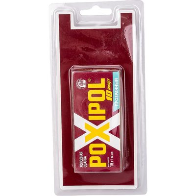 Холодная сварка Poxipol прозрачный блистер 14 мл 00252