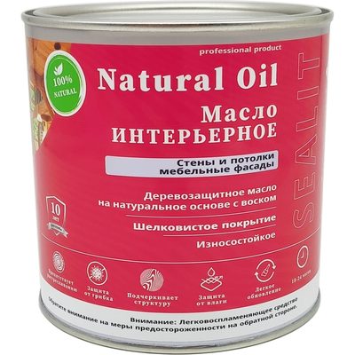 Интерьерное масло Sealit 5 л береза 76-0110