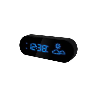 Сетевая метеостанция BVItech синий/черный BV-42BKH