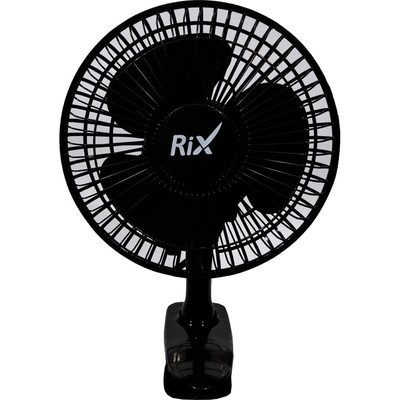 Настольный бытовой вентилятор RIX RDF-1500WB Black 49791