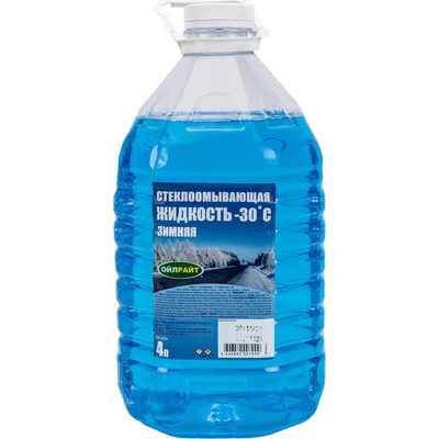 Омыватель стекол OILRIGHT зимний, -30 С, пэт 4 л 5203