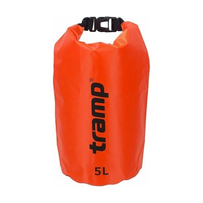 Гермомешок Tramp Diamond RipStop оранжевый, ПВХ, 5л TRA-110
